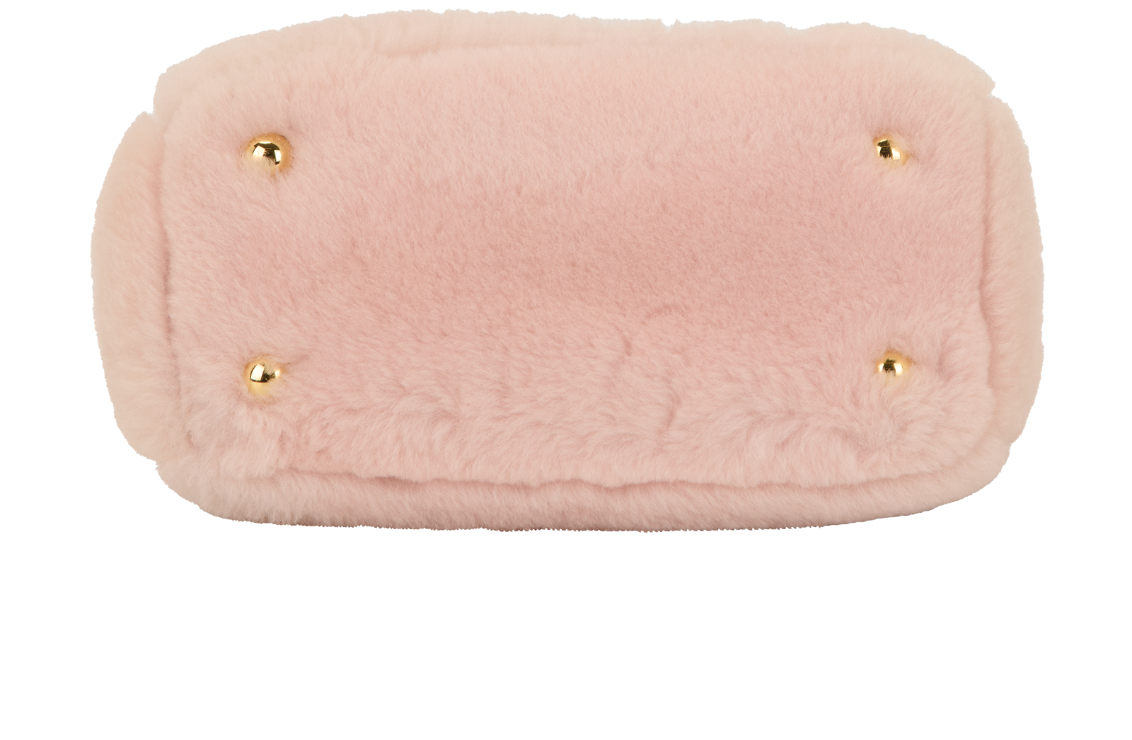 Small Galleria, &pound;1,500, Handbags, Pink, Shearling, Top view